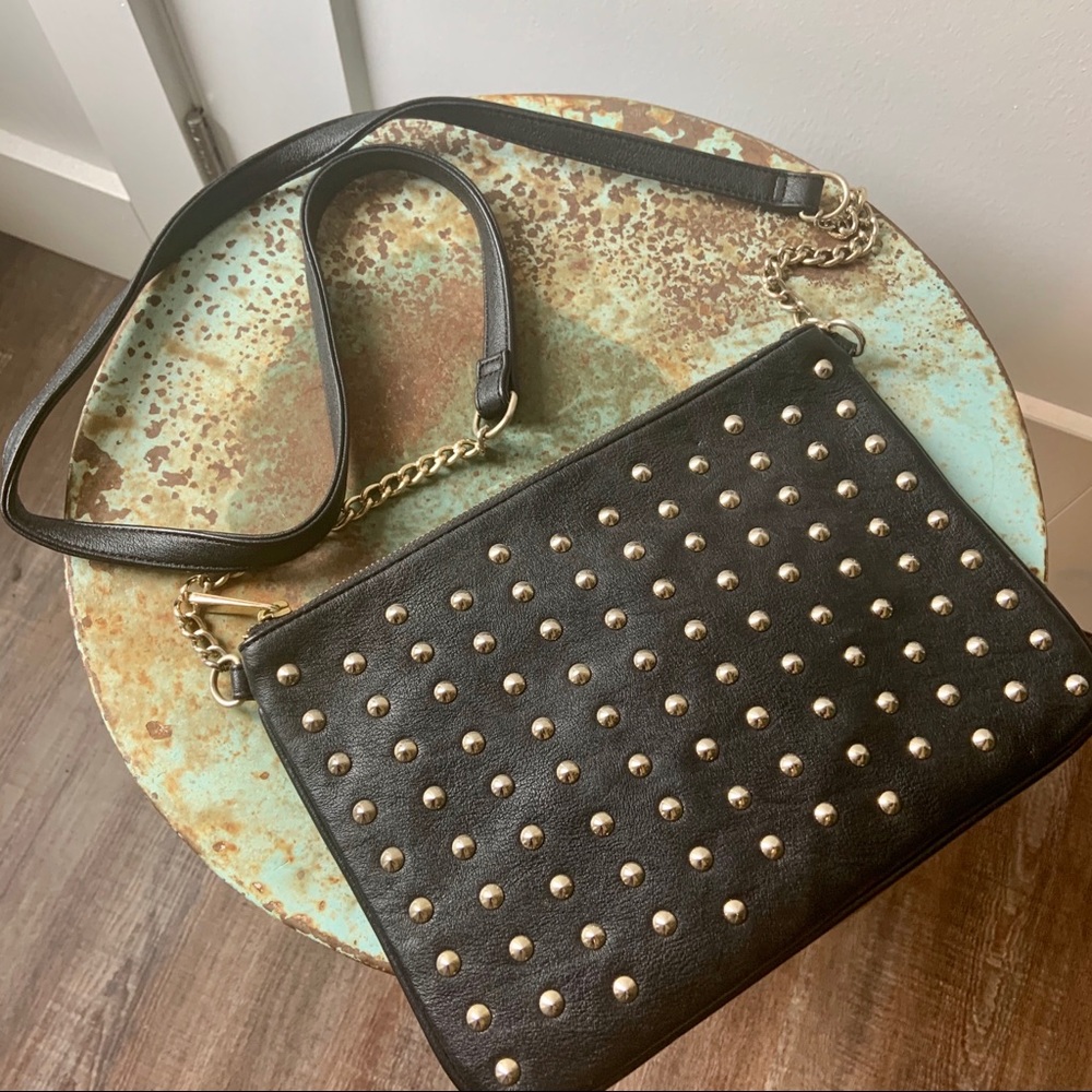 Studded purse